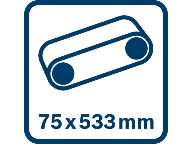 Tračni brusilnik Bosch GBS 750, 06012C1020
